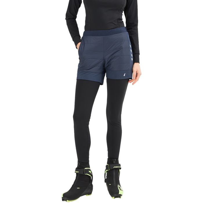 Шорты утепленные женские BIVIUM Комфорт (синий)