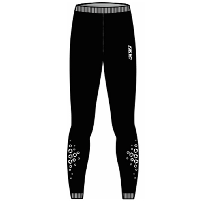 Термобелье мужское (низ) KV+ Seamless Underwear Unisex Pants (черный)