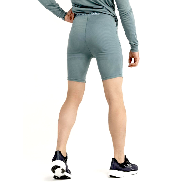 Боксеры MOAX Race Wind Long (серый/зеленый)