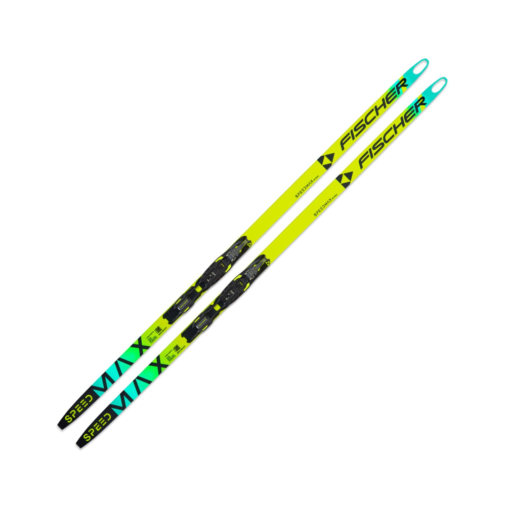 Лыжи беговые FISCHER SPEEDMAX 90 Skate Jr (черный/желтый)