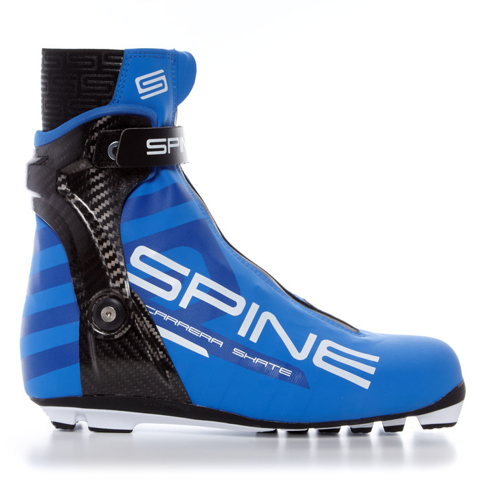 Лыжные ботинки SPINE NNN Carrera Carbon Pro (598-S) (черный/синий)