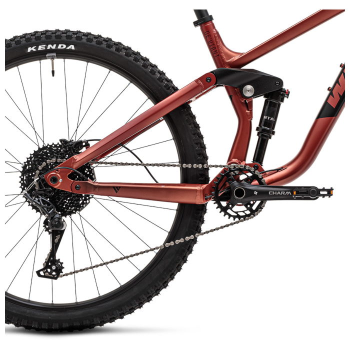 Велосипед двухподвесный WELT De'viant (красный)