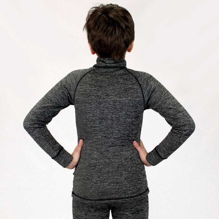 Термобелье детское (верх) NONAME Alaska Jr. (серый)