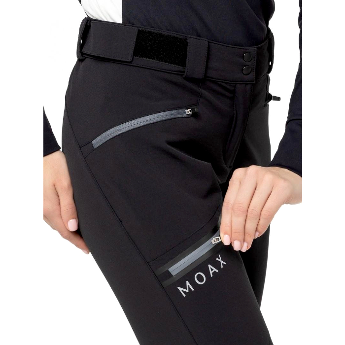 Брюки разминочные женские MOAX Motion Hybrid (черный)