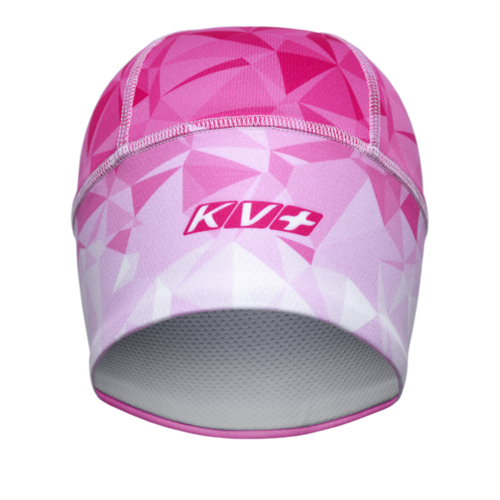 Шапка гоночная KV+ Tornado (белый/розовый)