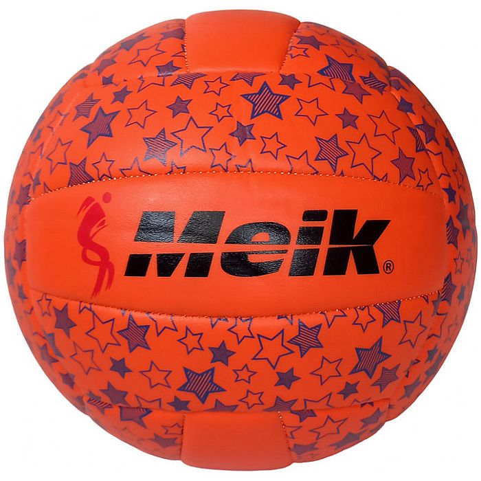 Мяч волейбольный MEIK 2898 (PVC 2.5, 270 гр., маш. сш.) (оранжевый)