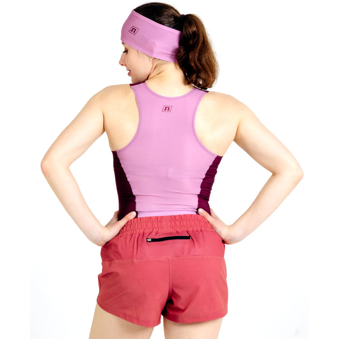 Шорты для бега женские NONAME Heat Trail (малиновый)