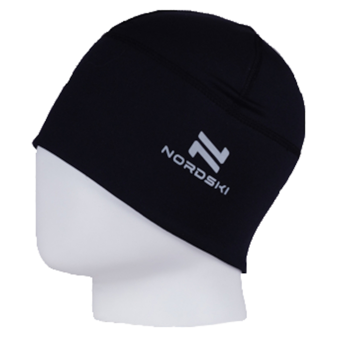 Шапка тренировочная NORDSKI Warm Jr. (черный)