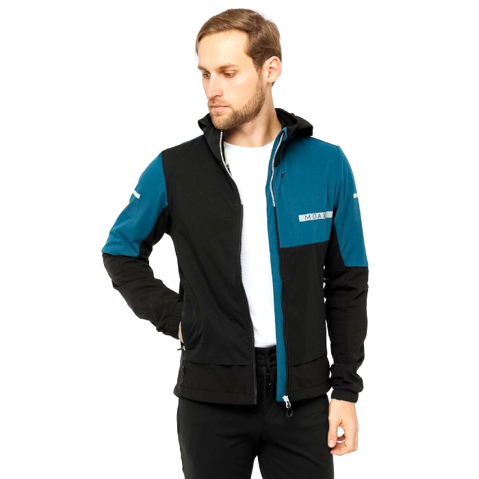 Куртка разминочная MOAX Dickson Wind (черный/синий)