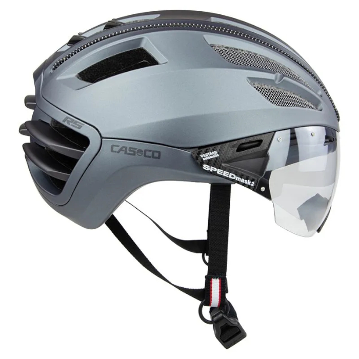 Шлем для велосипеда CASCO SPEEDairo 2 (с визором) (серый)