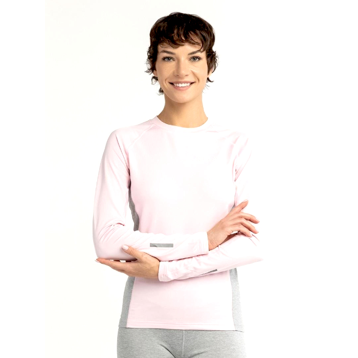 Термобелье женское (верх) MOAX Comfort Warm LS (розовый)