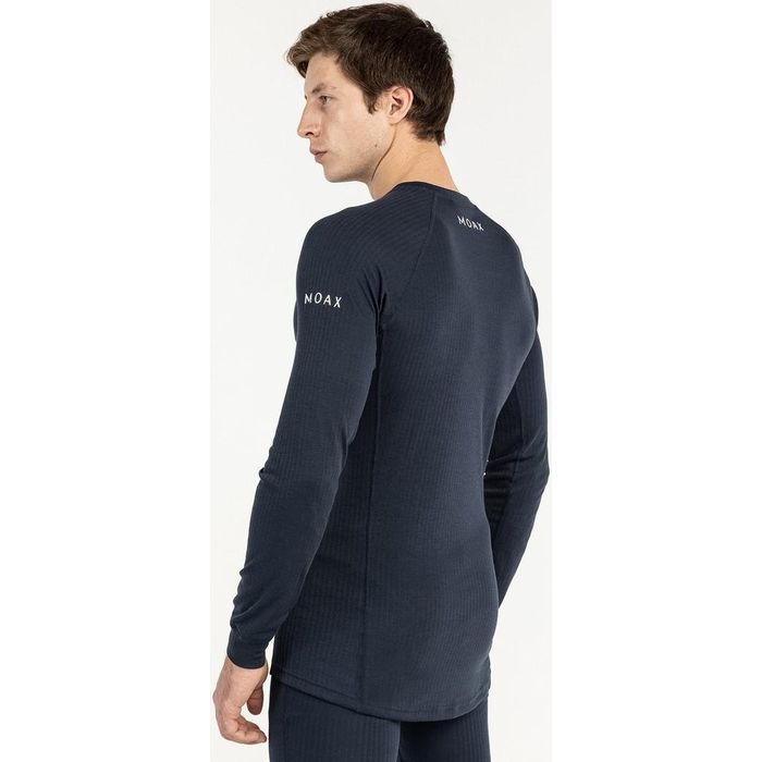 Термобелье мужское (верх) MOAX Race LS (темно-синий)