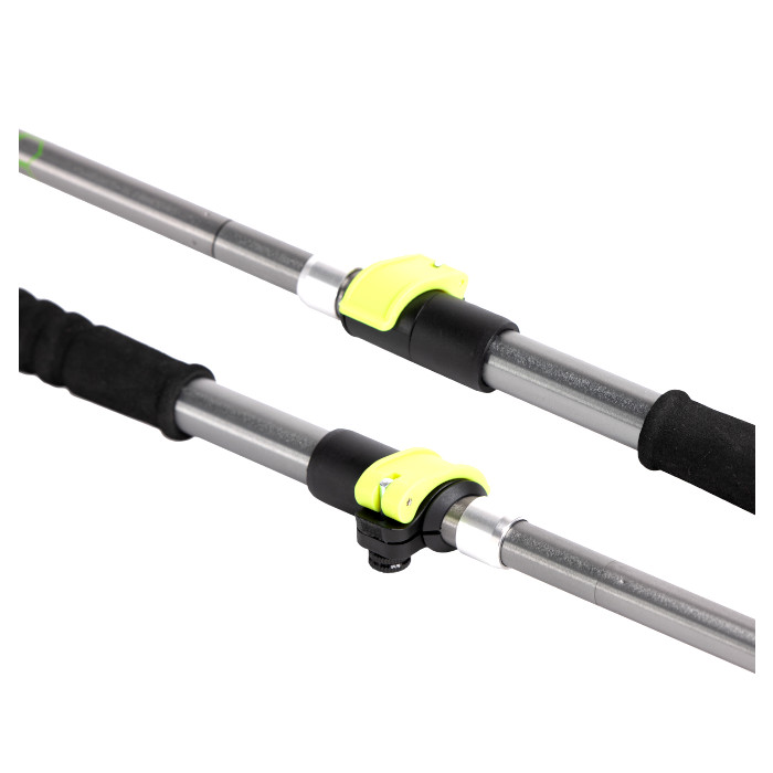 Палки для скандин. ходьбы SPINE (SL-36CORK-5-135) телескоп. 3-х секц., складные, до 1,35 м. (Алю.)