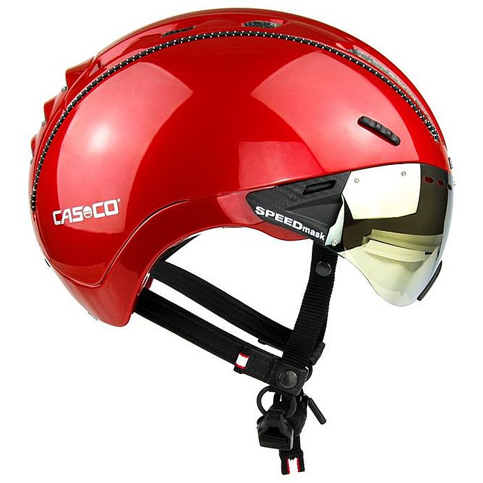 Шлем для велосипеда CASCO Roadster Plus (красный)
