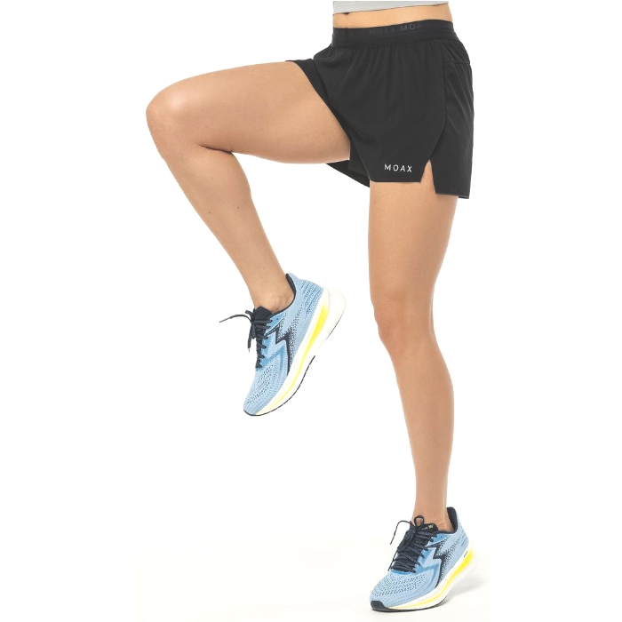 Шорты для бега женские MOAX Speed (черный)