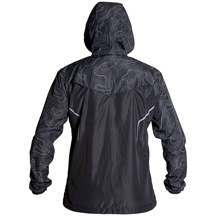 Ветровка для бега KV+ Breeze Wave (черный)