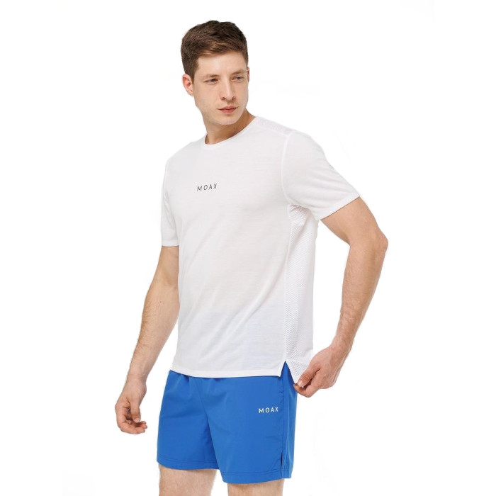 Футболка для бега MOAX Motion Mesh (белый)