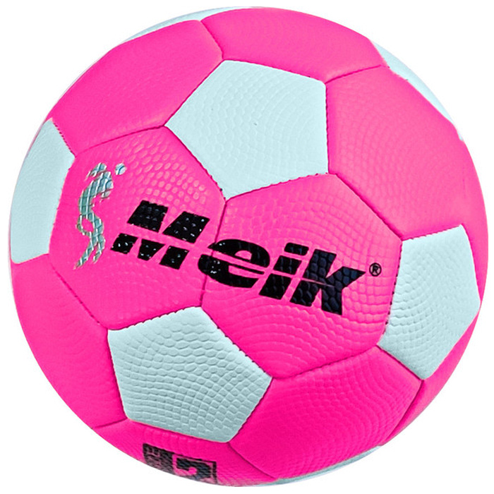 Мяч футбольный MEIK (PU 2,7мм, 160 гр.) (розовый)