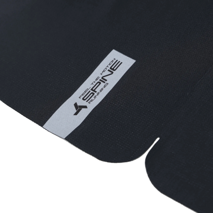 Футболка для бега мужская SPINE Running (черный)