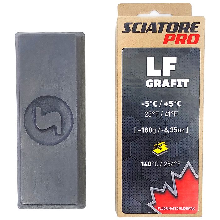 Парафин низкофтористый SCIATORE LF Grafit (-5°С +5°С) 180 г.