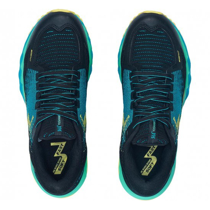 Кроссовки 361° Yushan 2 (W) (черный/голубой)