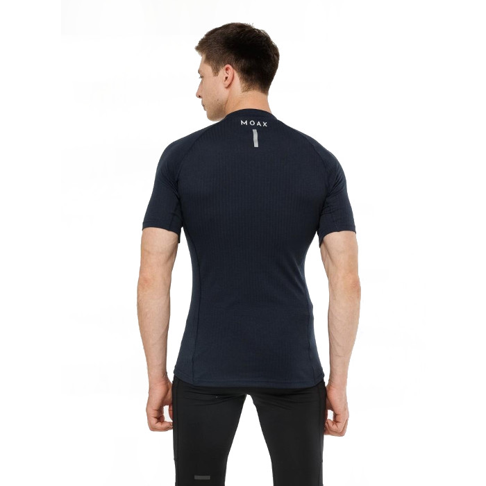 Термобелье мужское (верх) MOAX Race SS (темно-синий)