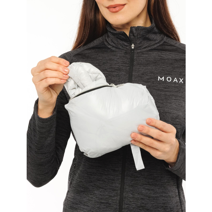 Жилет утепленный женский MOAX Igora Light Pack (светло-серый)
