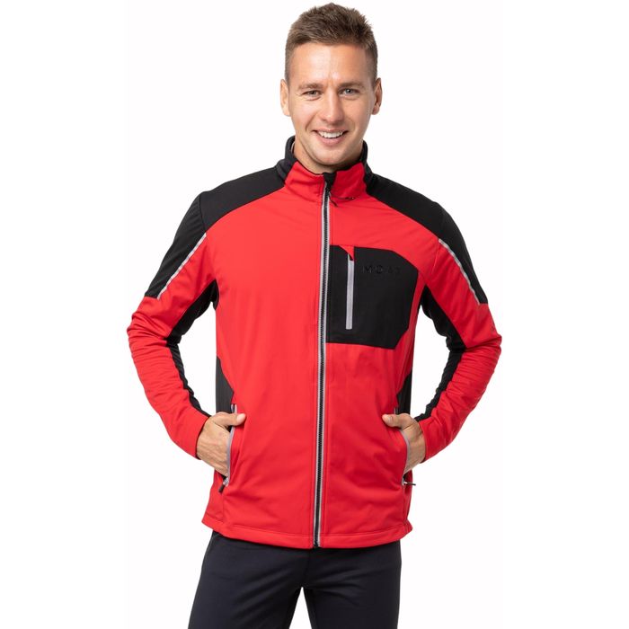 Куртка разминочная MOAX Uhta Softshell (красный)