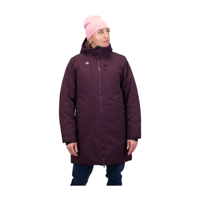 Куртка утепленная женская NONAME Wass Padded (бордовый)