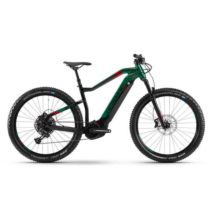 Электровелосипед HAIBIKE Sduro HardSeven 8.0 i500Wh (зелено/черный) (2020)