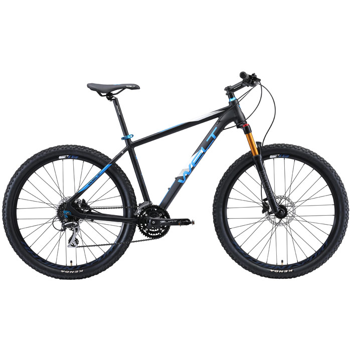 Велосипед WELT Rockfall 3.0 29 (черный/синий/белый) (2020)