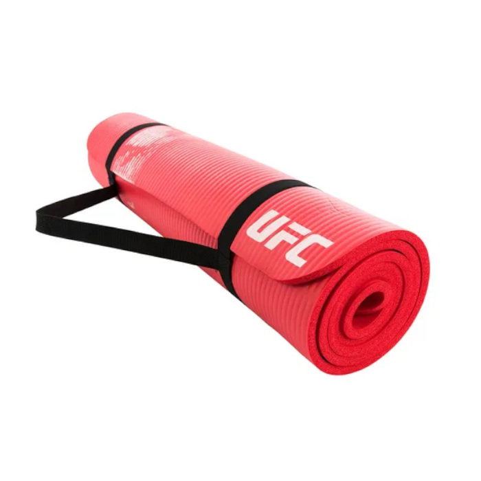 Коврик для фитнеса UFC 10 мм. (красный)