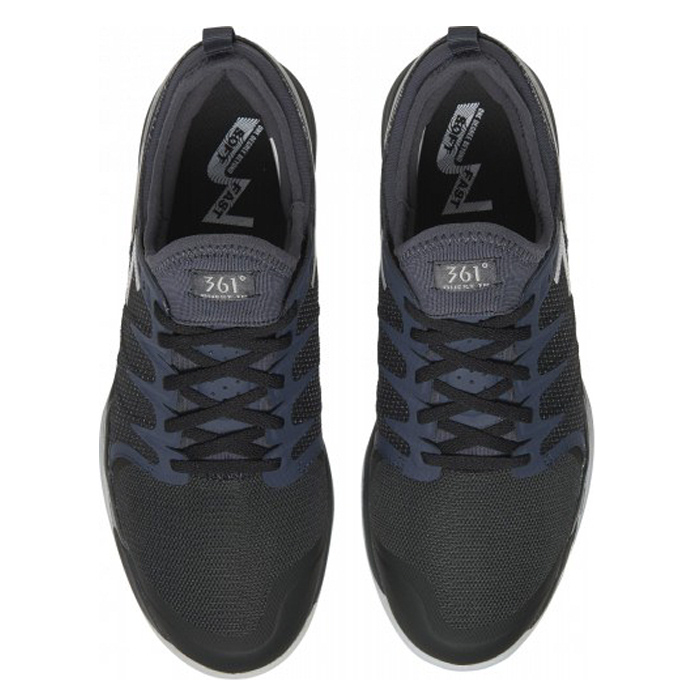 Кроссовки 361° Quest TR (W) (серый/черный)