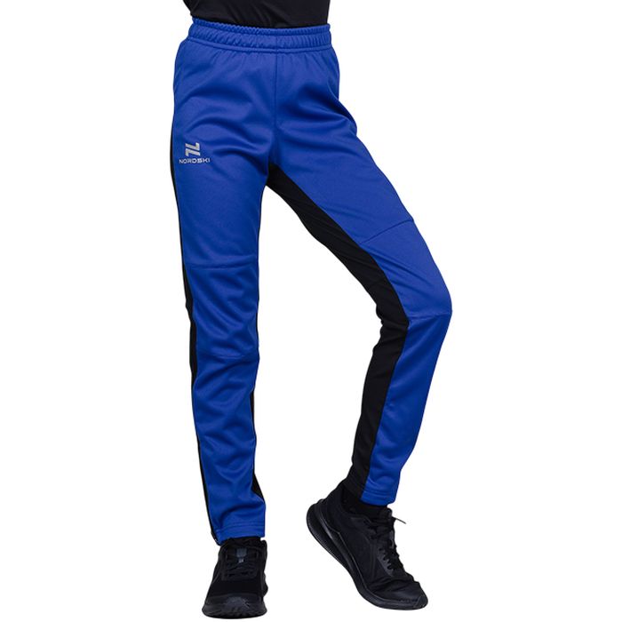 Брюки разминочные Jr. NORDSKI Base (синий/черный)