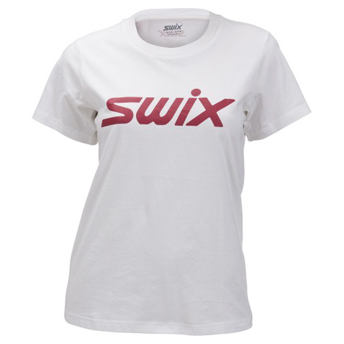 Футболка женская SWIX Swix big logo (белый)