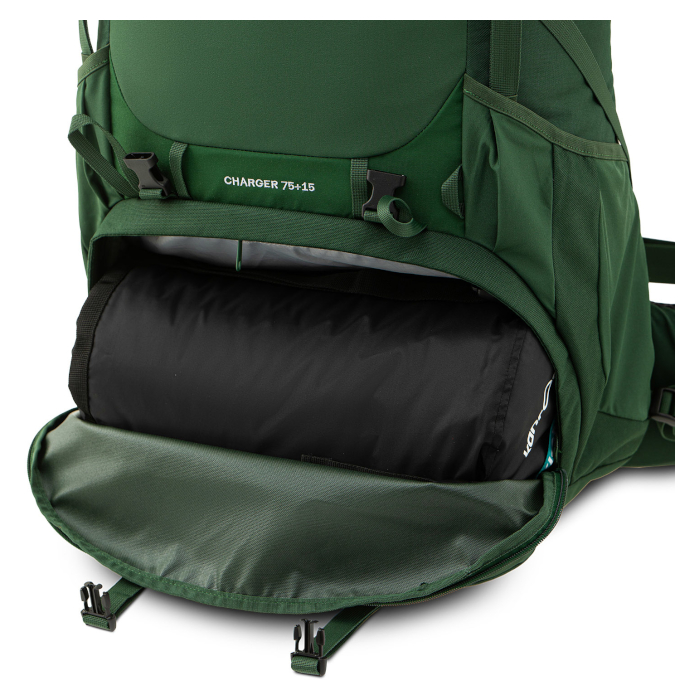 Рюкзак туристический KANROCK Charger 75+15 (зеленый)