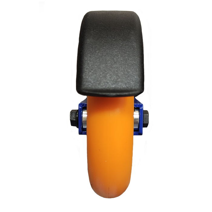 Лыжероллеры с креплениями SPINE Коньковые Concept Skate (615/86A_5/100х24/PU) (синий)