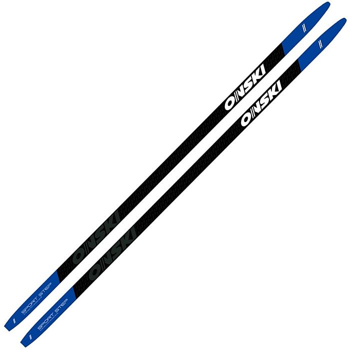 Лыжи беговые ONSKI Sport Step (черный/синий)