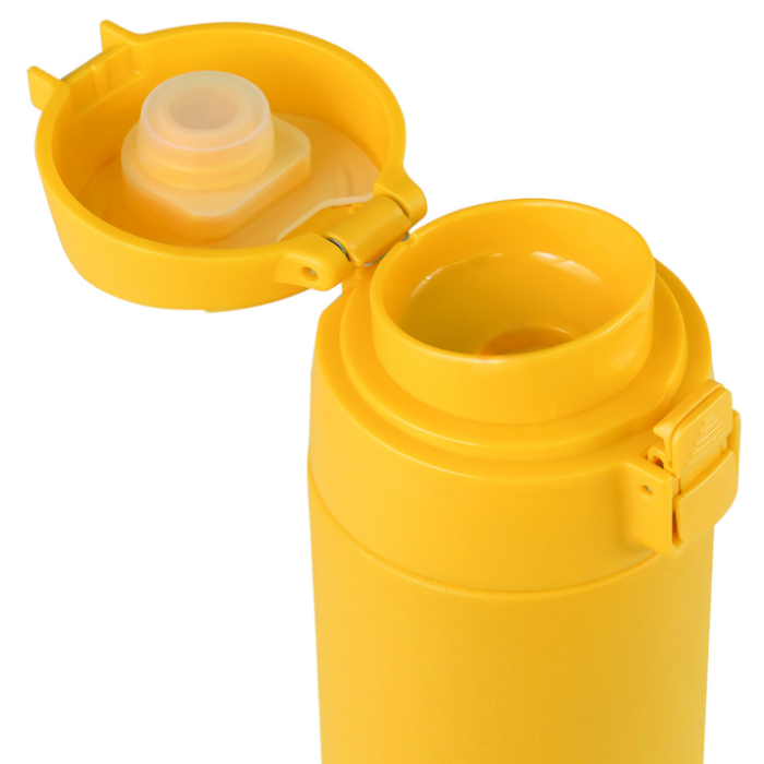 Термокружка Арктика сититерм питьевой, 0,5л текстурная (желтый)