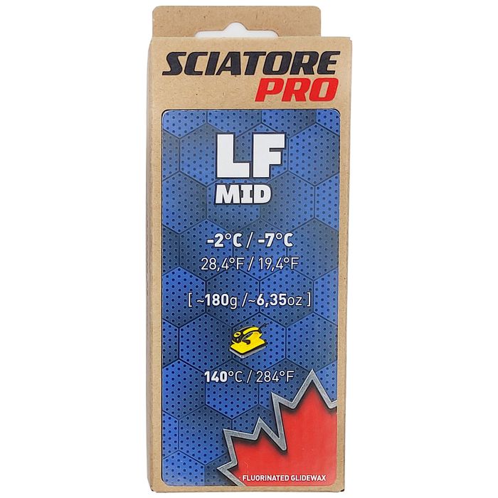 Парафин низкофтористый SCIATORE LF Mid (-2°С -7°С) 180 г.