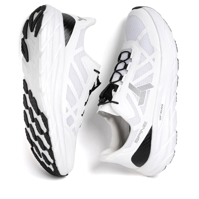 Кроссовки беговые SPINE Titanium (M) (белый/черный)