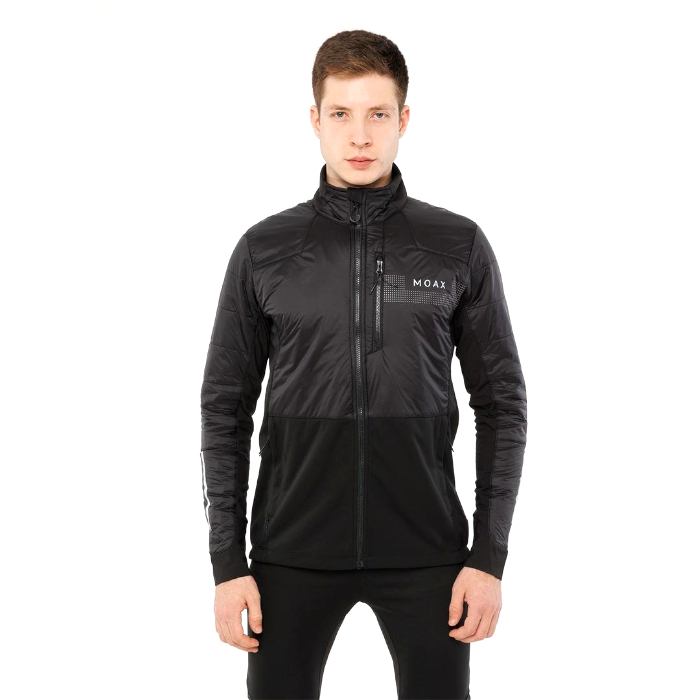 Куртка разминочная MOAX Tauri PRO Hybrid (черный)