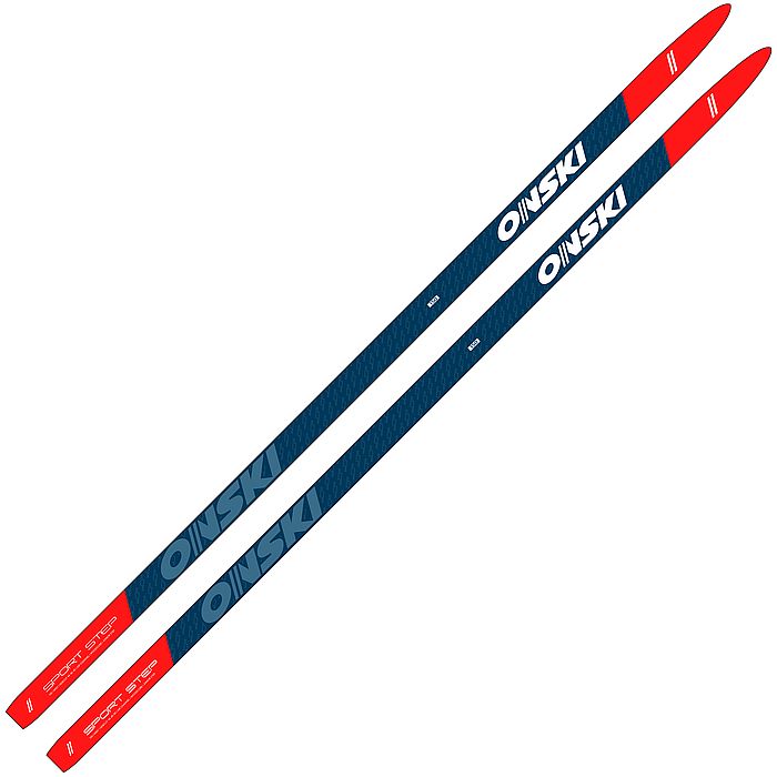 Лыжи беговые ONSKI Sport Step Jr. (синий/красный)