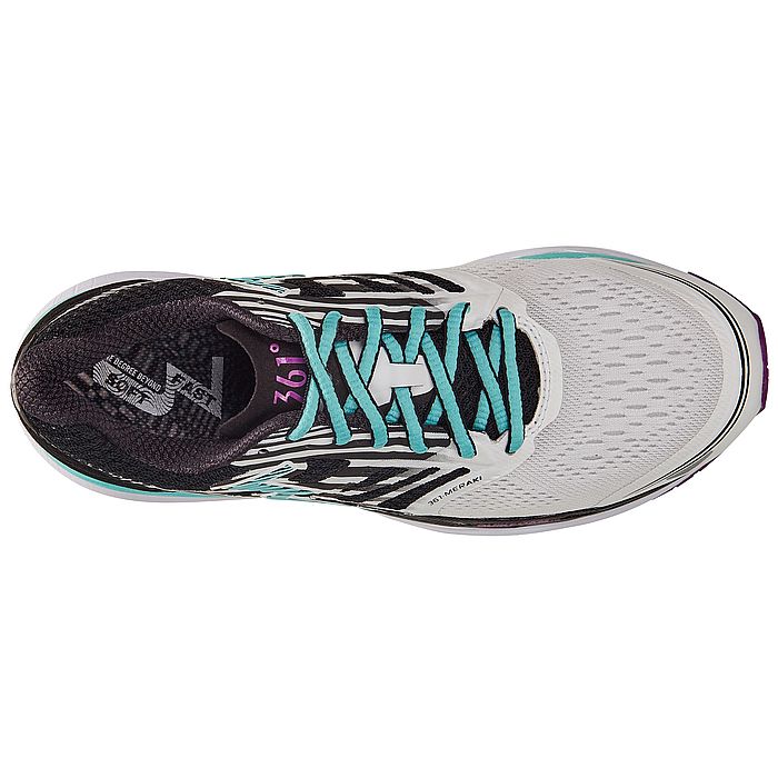 Кроссовки беговые 361° Meraki (W) (белый/черный)