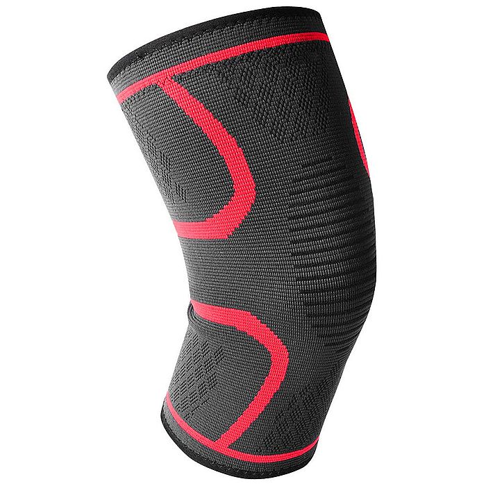 Наколенники SPORTEX Эластичный (красный/серый)