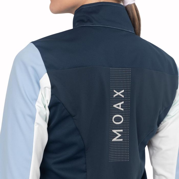 Куртка разминочная женская MOAX Tokke (голубой)