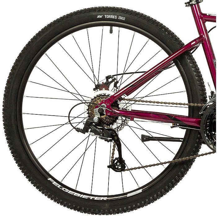 Велосипед STINGER Laguna Evo SE 27.5&quot;, Al, M-Disk Brake, 21-Speed (красный) (2022)
