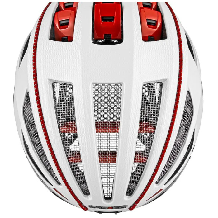 Шлем для велосипеда CASCO SPEEDairo 2 (с визором) (белый/черный)