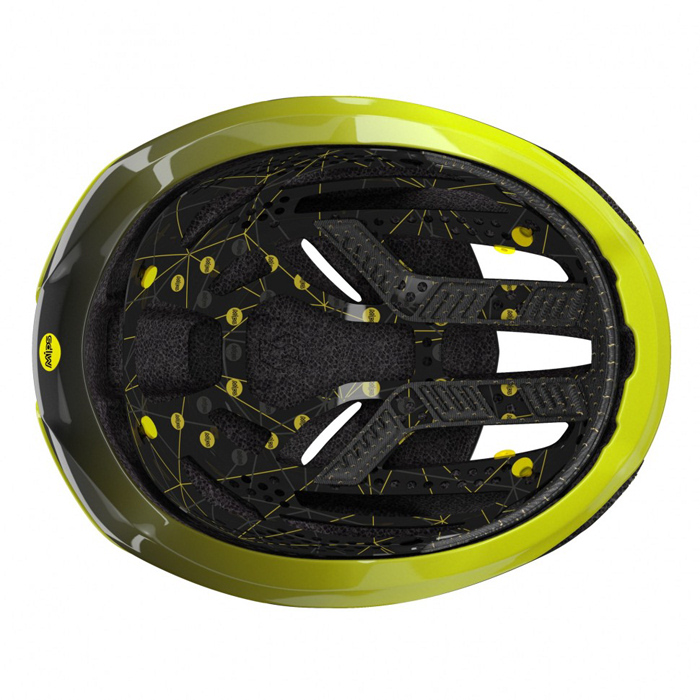 Шлем для лыжероллеров SCOTT Centric Plus (CE) (US:51-55) (желтый)