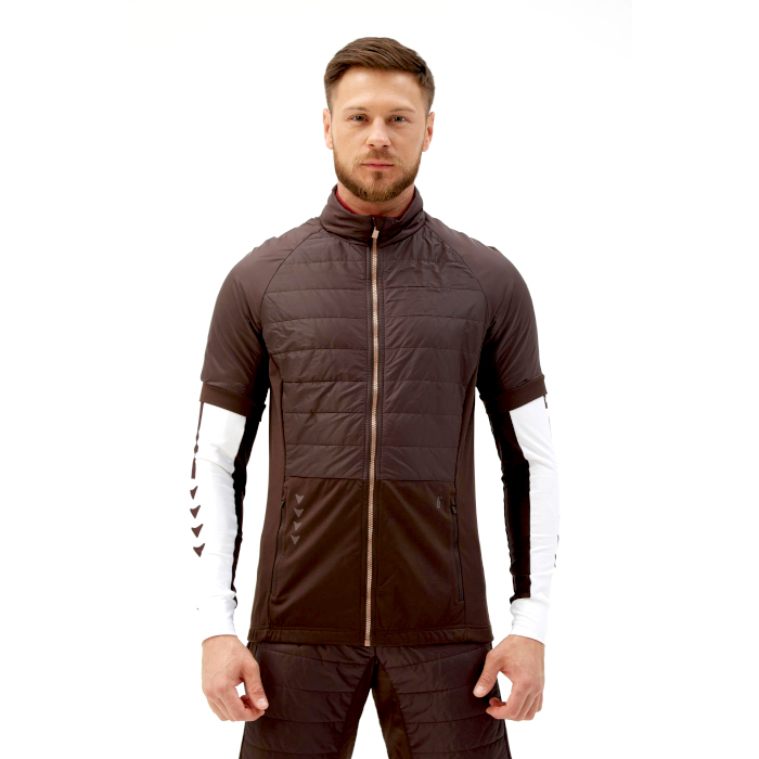 Жилет утепленный BIVIUM Комфорт (коричневый)